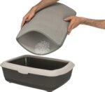 TRIXIE OPVANGMAT VOOR KATTENBAKKEN EVA GRIJS - Afbeelding 4